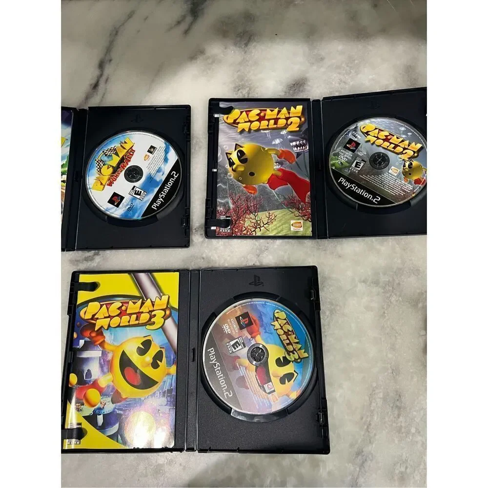 Pac-Man World Rally + Pac-Man World 2 + Pac-Man World 3